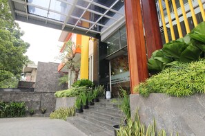 Fassade der Unterkunft