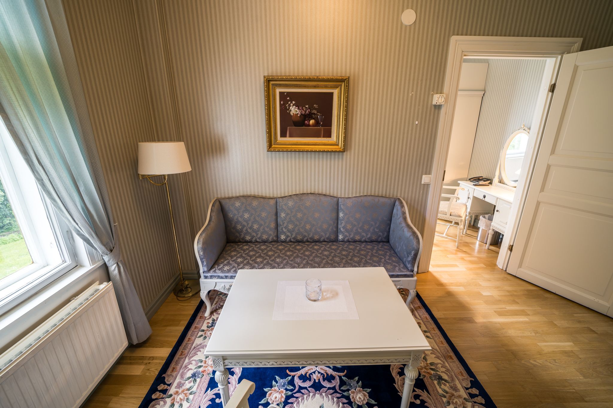 deluxe suite, sauna (manor house) | 1 bedroom, desk, iron/ironing board, free wifi