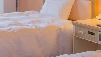 Chambre Standard avec lits jumeaux, non-fumeurs, vue océan | Wi-Fi gratuit, draps fournis