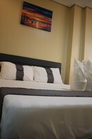 Escritorio, camas plegables/adicionales, wifi gratis y ropa de cama 