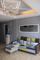 Sala de estar en el lobby
