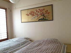 Desk, iron/ironing board, free WiFi, bed sheets - Condominio Mozu 102 (Sakai)