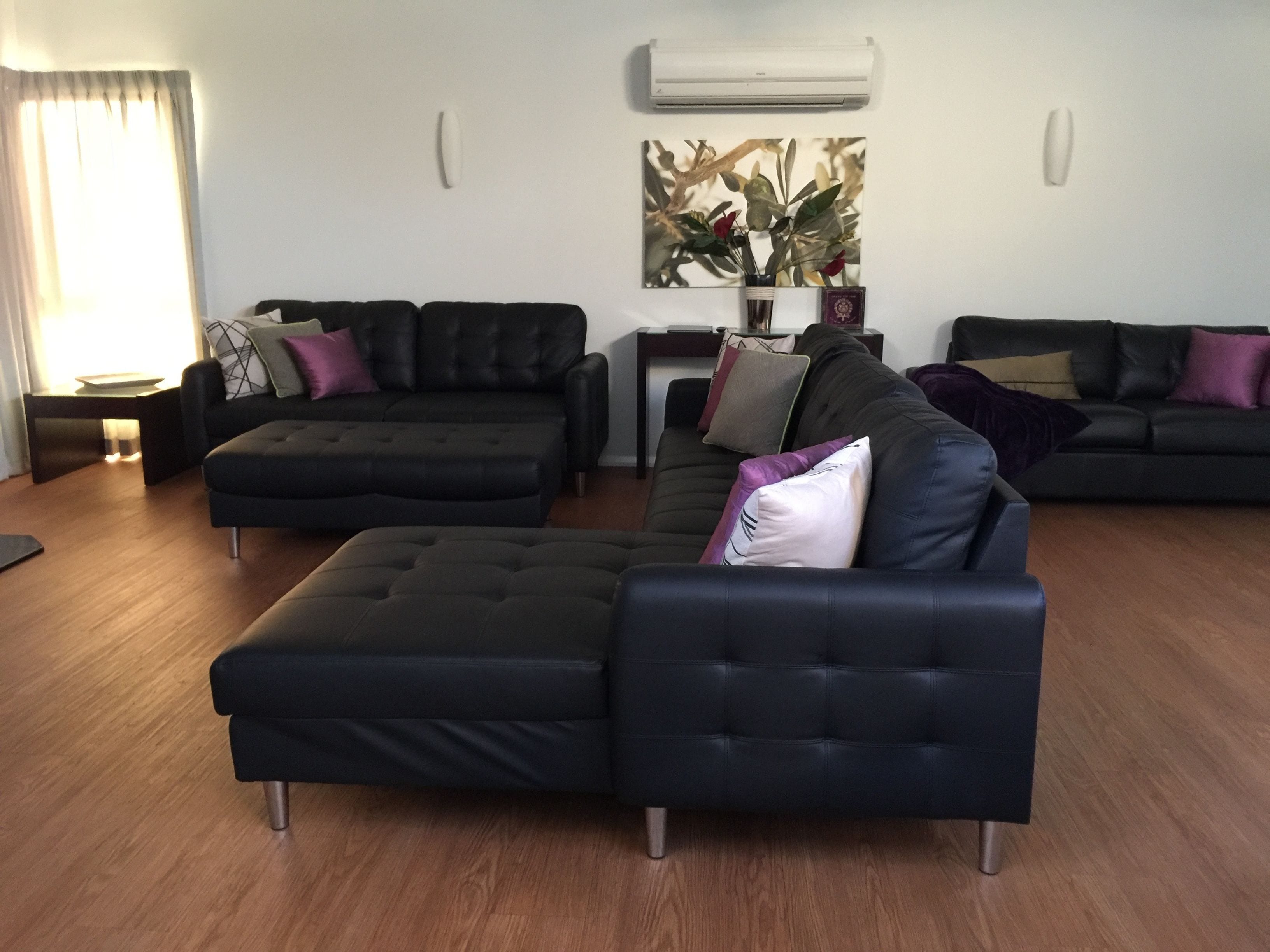 Premium Villa, 2 Bedrooms, Vineyard View | Living area | Flat-screen TV, fireplace