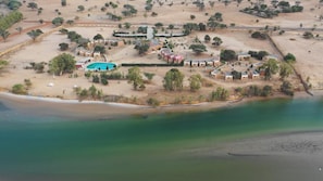 Private beach, sun loungers, beach umbrellas, kayaking