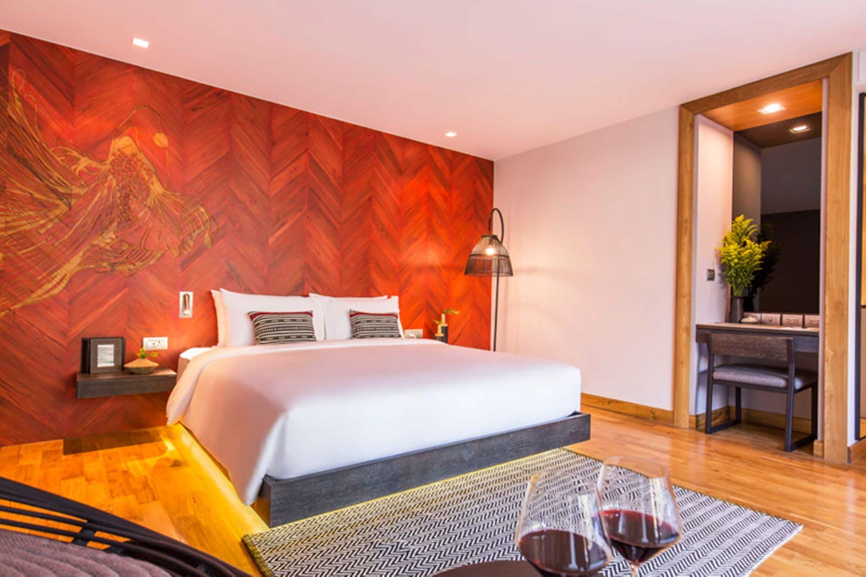 tamarind suite  | minibar, in-room safe, desk, laptop workspace