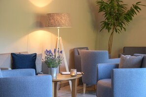 Sitteområde i lobbyen
