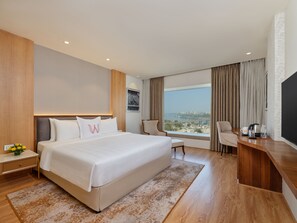 Minibar, in-room safe, desk, laptop workspace