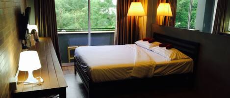 Double Room with Shower | Wi-fi percuma, cadar katil