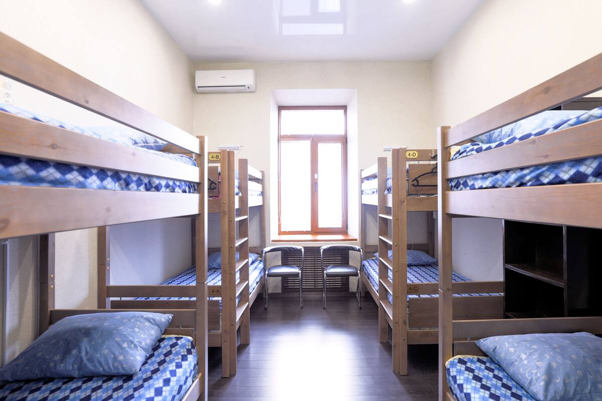 Gemeinsamer Schlafsaal, Gemischter Schlafsaal (8 beds) | Hochwertige Bettwaren, Bügeleisen/Bügelbrett, kostenloses WLAN