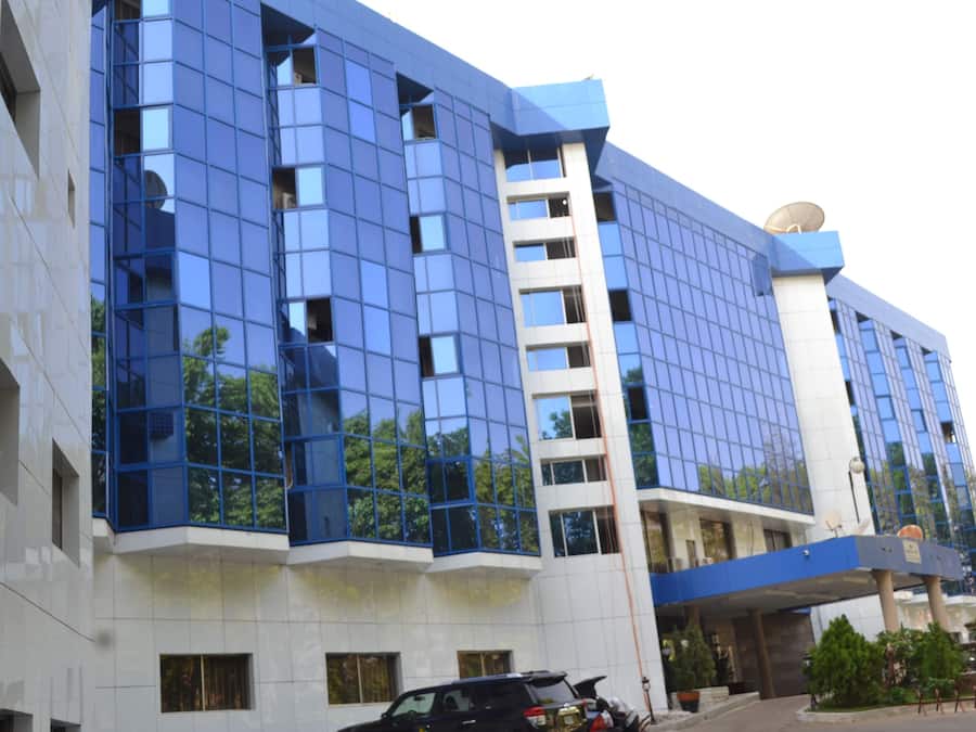 Voorkant van accommodatie