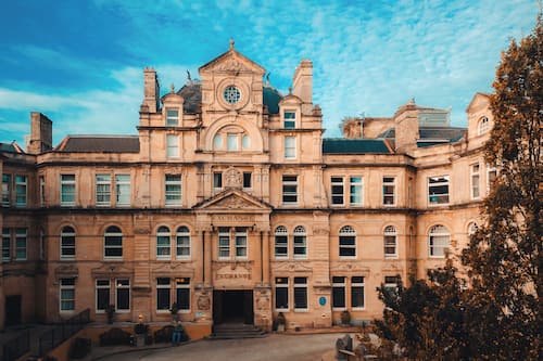 Façade de l’hébergement