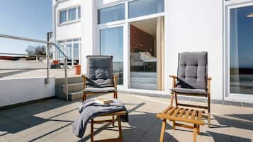 Doppia Superior, terrazzo, vista mare | Terrazza/patio