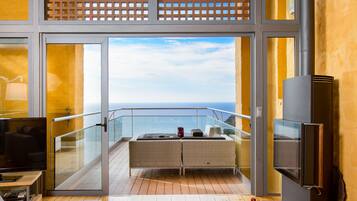 Luxury Villa, 2 Bedrooms, Private Pool | Living area | 42-inch flat-screen TV with satellite channels, plasma TV, DVD player