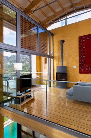 Luxury-Villa, 2 Schlafzimmer, eigener Pool | Wohnbereich