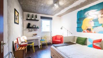 Studio | 1 Schlafzimmer, schallisolierte Zimmer, Bügeleisen/Bügelbrett