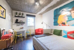 1 bedroom, soundproofing, iron/ironing board, free WiFi - Charming Hipster Flat (Mannheim)