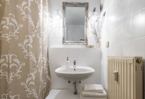 Luxury Apartment, 1 Bedroom, Kitchenette, City View | Bathroom | Shower, free toiletries, hair dryer, towels