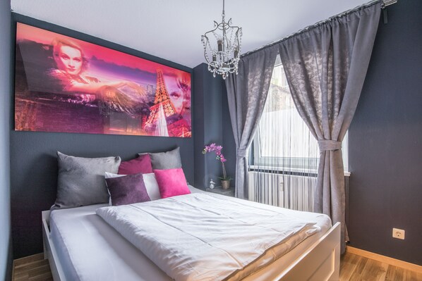 Luxury Apartment, 1 Bedroom, Kitchenette, City View | 1 bedroom, soundproofing, iron/ironing board, free WiFi