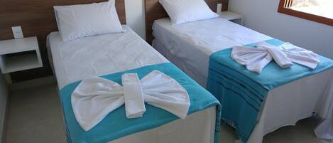 Wifi gratis y ropa de cama