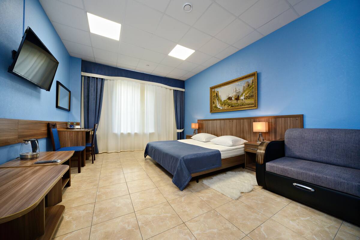 Comfort Double Room | Desk, iron/ironing board, rollaway beds, free WiFi