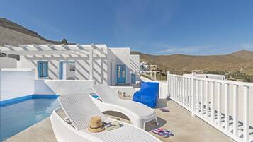 Villa, 2 habitaciones, vista al mar (Seabed) | Terraza o patio