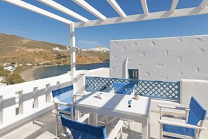 Villa, 3 Bedrooms, Sea View (Pearl) | Balcony - Aegean Sea Villas (Astypalaia)