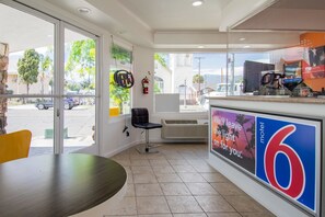 Interior entrance - Motel 6 San Bernardino, CA - Downtown (San Bernardino)