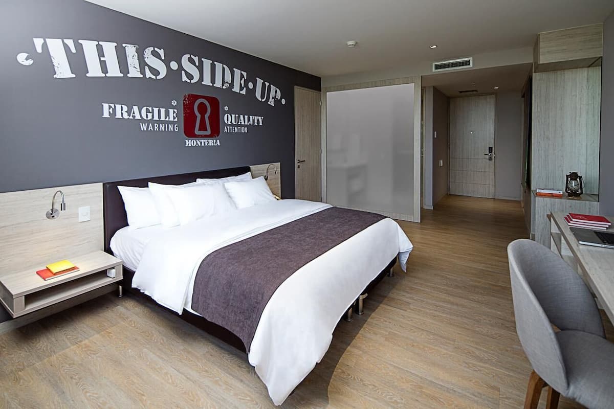 Premium bedding, minibar, in-room safe, desk