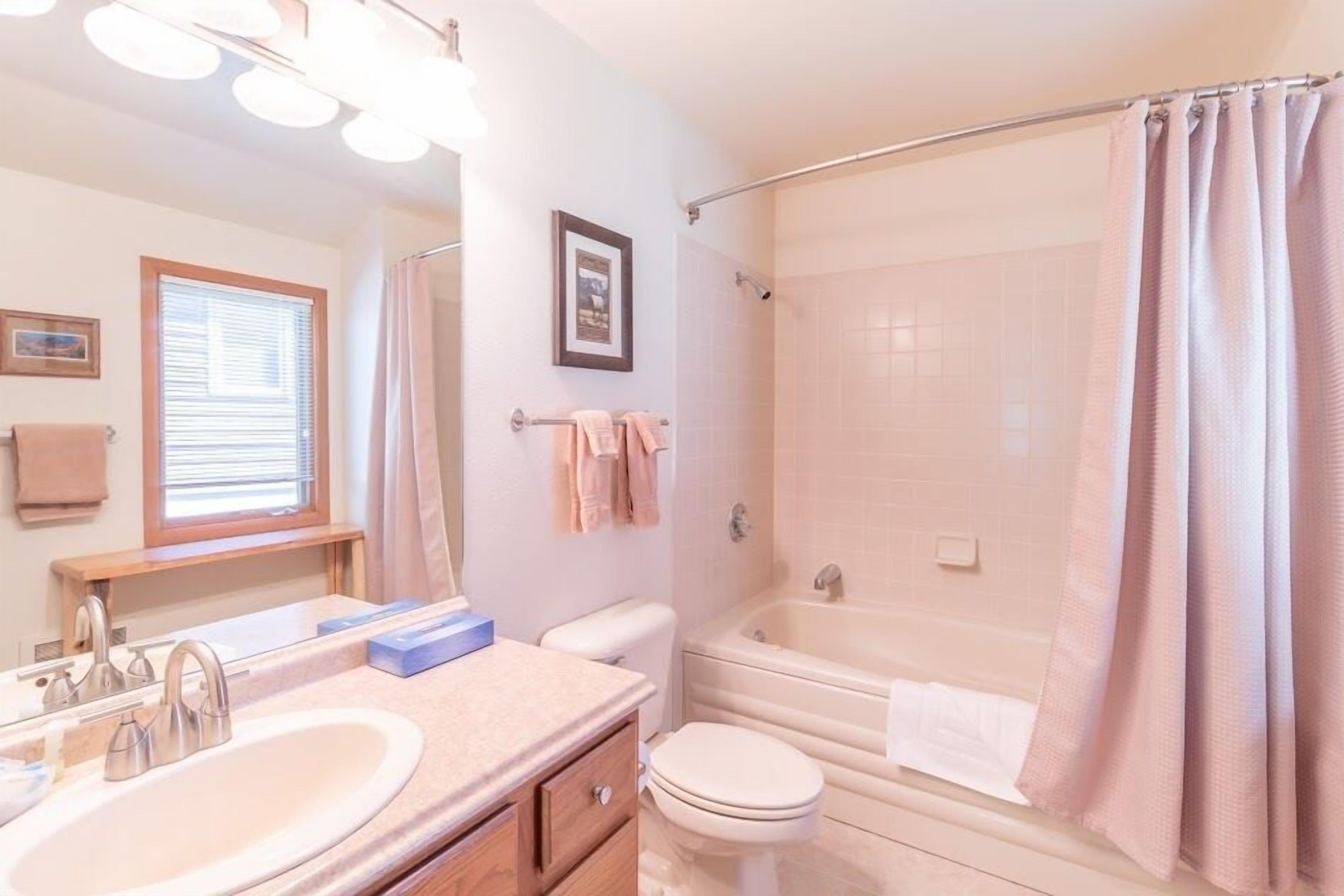 Ensemble douche/baignoire, baignoire à jets