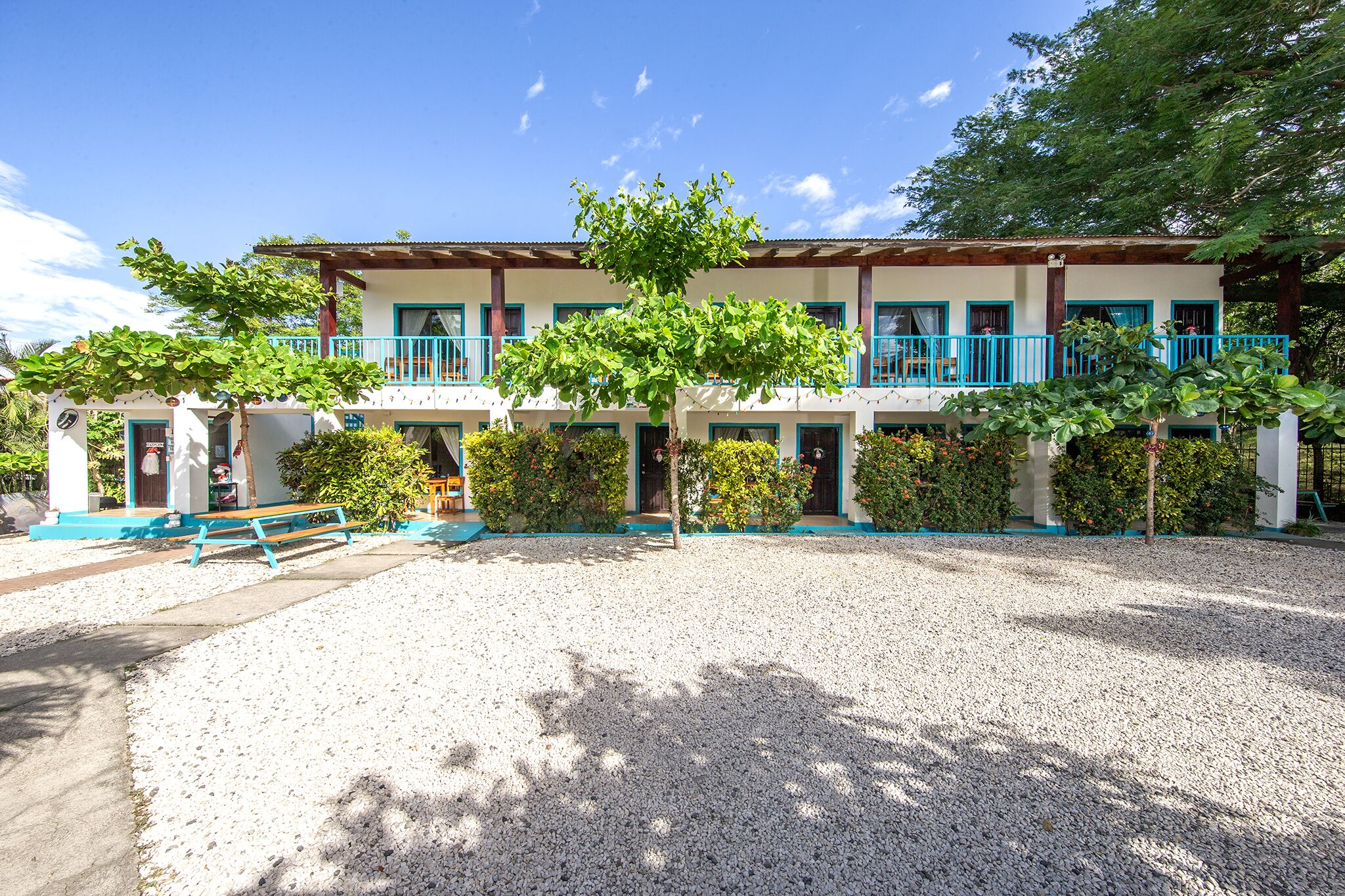 ด้านหน้าที่พัก