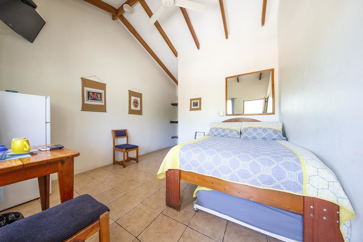 Premium bedding, memory foam beds, in-room safe, desk