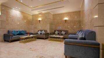 32-inch flat-screen TV with cable channels, TV