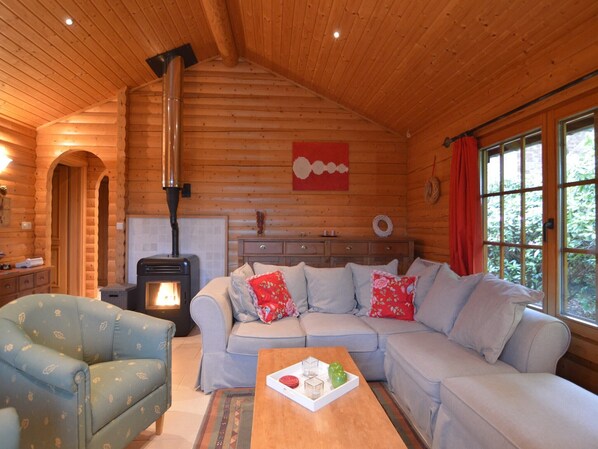 TV, DVD player - Stavelot Chalet with Garden (Hockai)