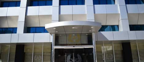 Fachada de la propiedad