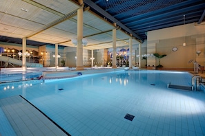 3 indoor pools