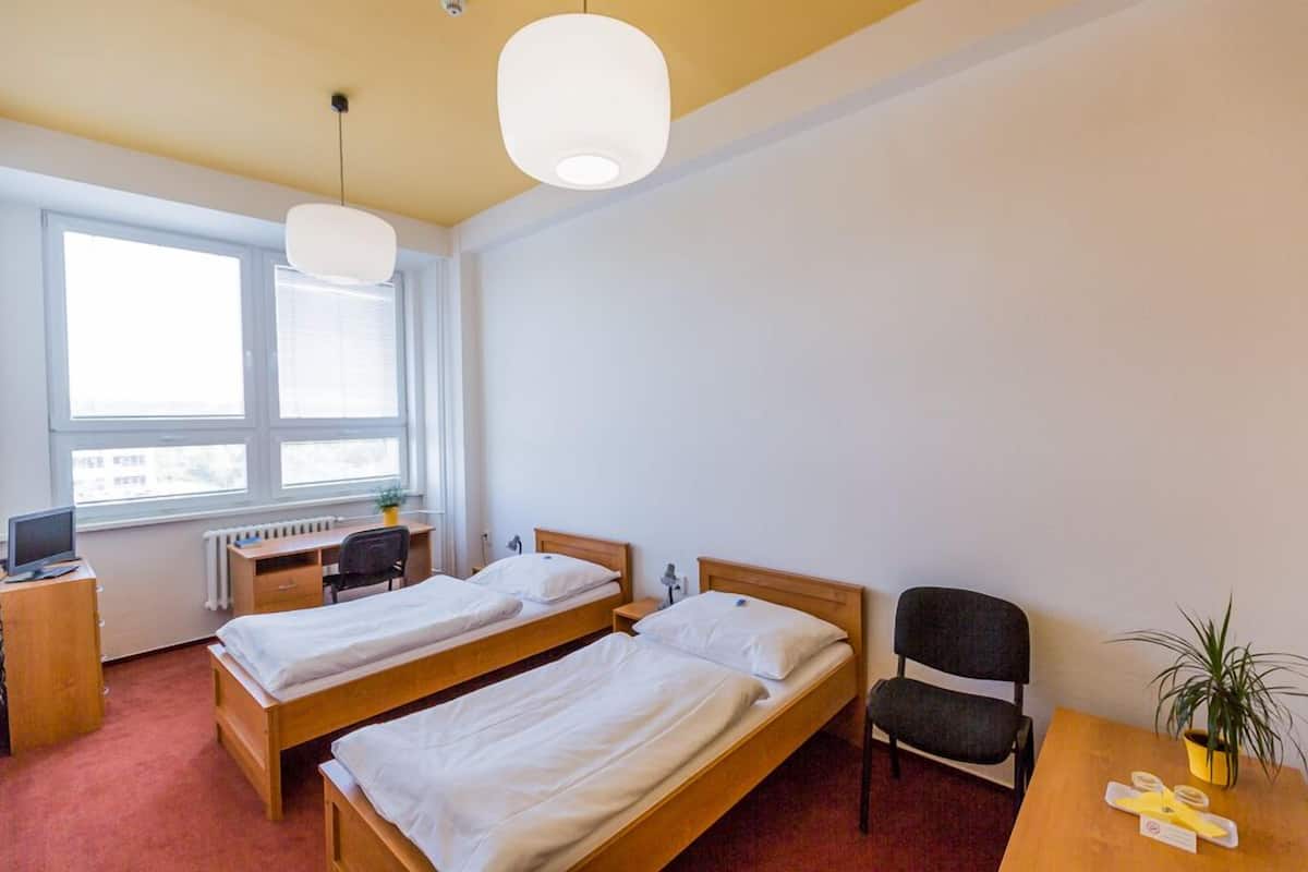 Basic Double or Twin Room, Shared Bathroom | Iron/ironing board, free cribs/infant beds, free WiFi, bed sheets