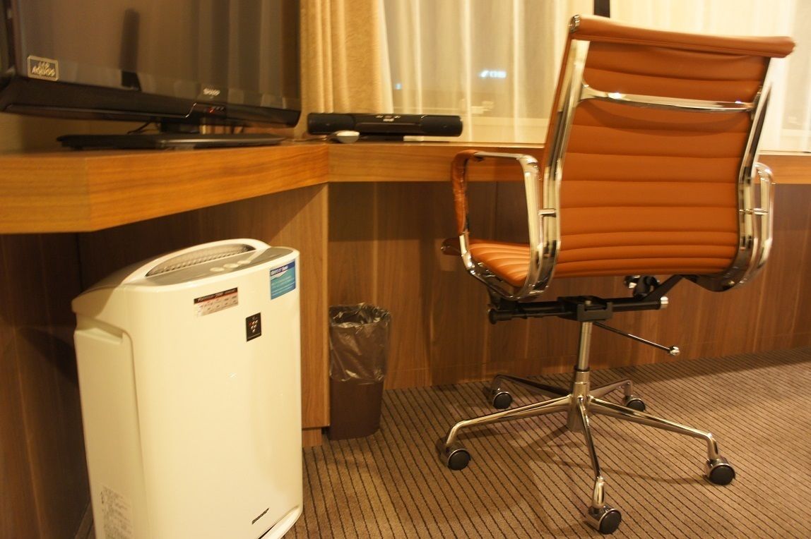 desk, blackout curtains, iron/ironing board, free wifi