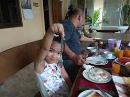 Daily continental breakfast for a fee