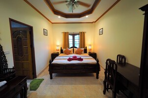 Family Bungalow | Minibar, individually decorated, desk, laptop workspace