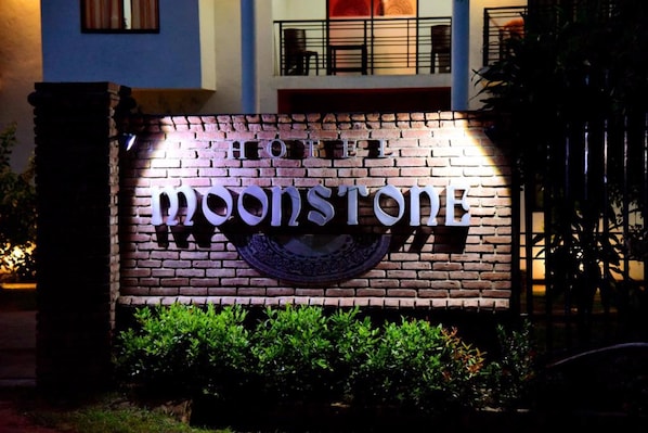 Front of property – evening/night