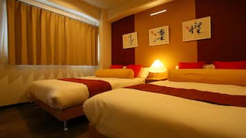 Blackout drapes, iron/ironing board, free WiFi