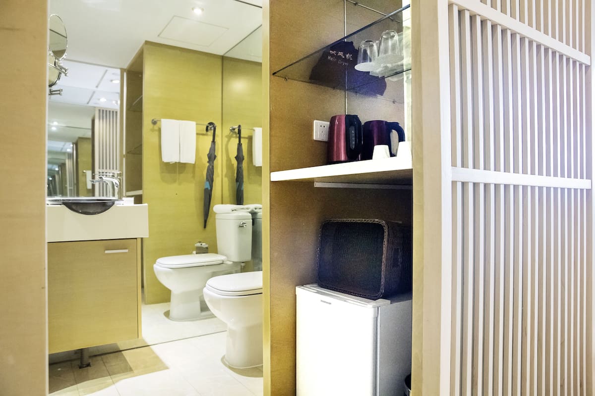 Premium-Einzelzimmer | Badezimmer