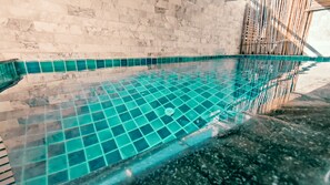 Indoor pool, outdoor pool