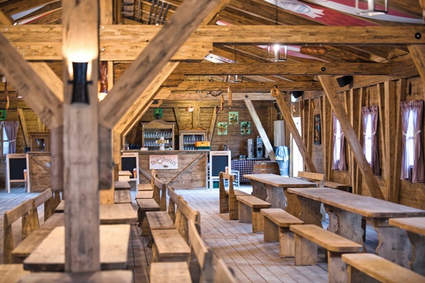 Blick auf die Umgebung