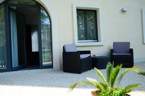 Apartamento, 1 habitación, en la zona del jardín | Terraza o patio
