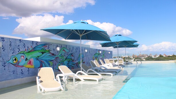 Outdoor pool - Anah Suites PH by Ocean Front (Playa del Carmen)