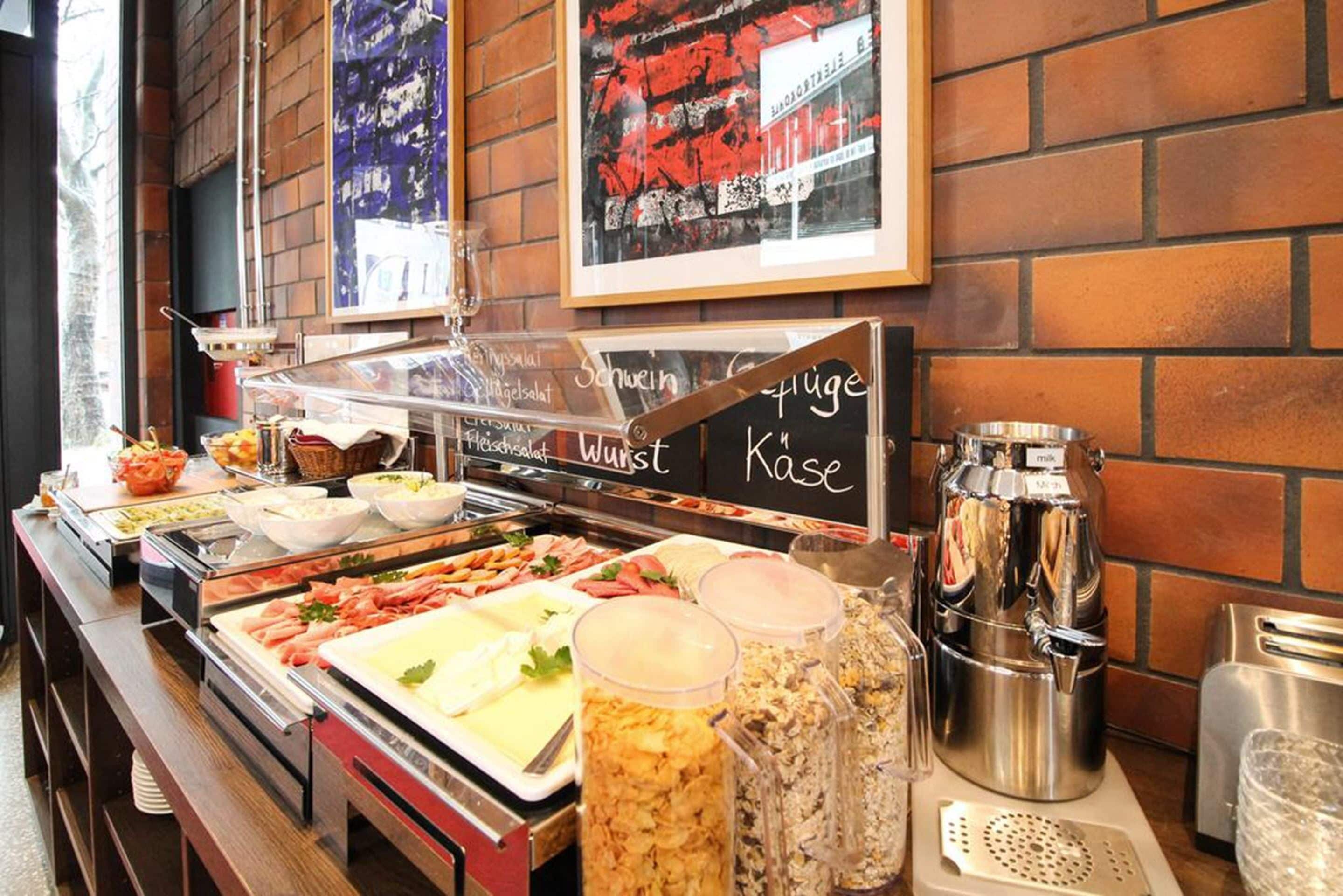 daily buffet breakfast (eur 15 per person)