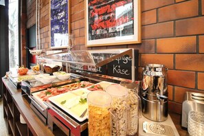 Morgenmadsbuffet hver dag mod et gebyr
