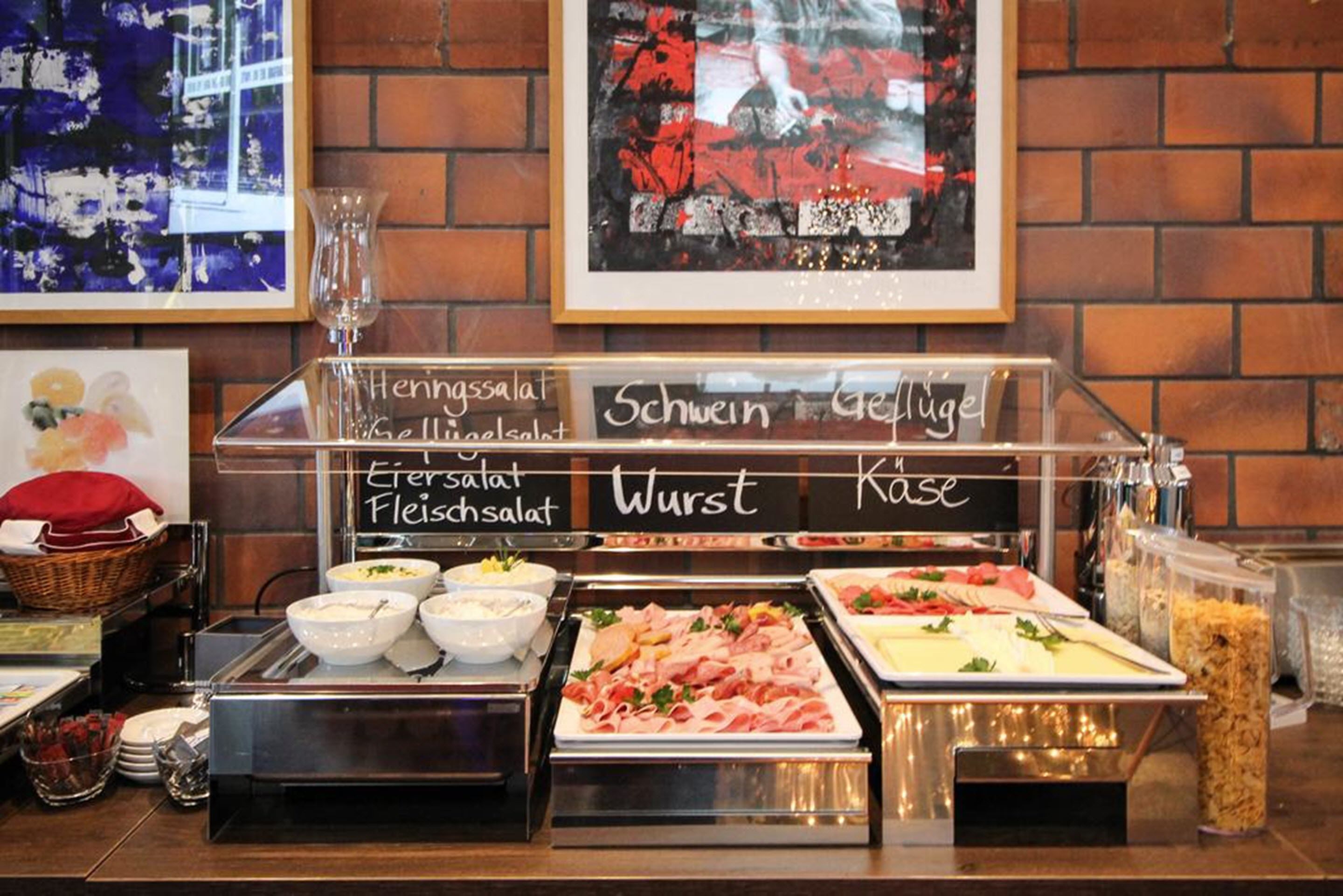 daily buffet breakfast (eur 15 per person)