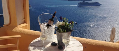 Standard Double or Twin Room, Sea View | View from room